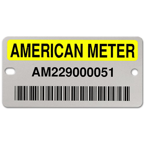 Utility Asset Label