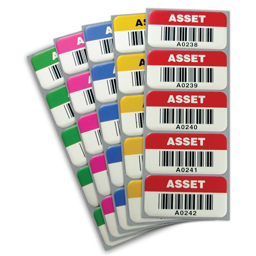 Aluminum Asset Labels