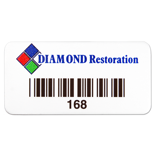 DuraPoly Polyester Label with Barcode