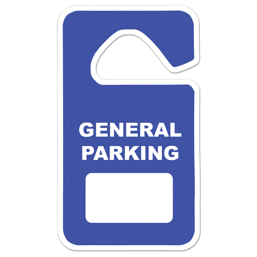 Vehicle Hang Tag