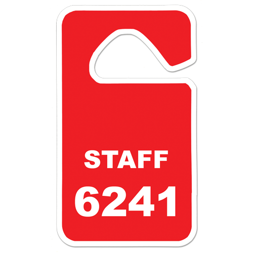 Vehicle Hang Tag