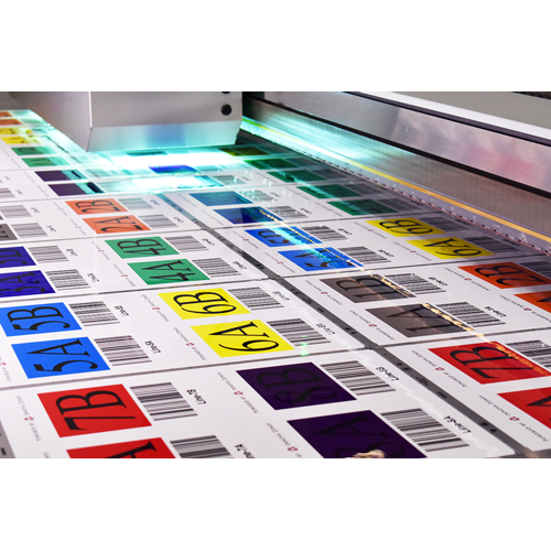 Multi-level rack label