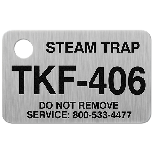 Stainless Steel LDAR Tag