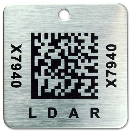 Stainless Steel LDAR Tag