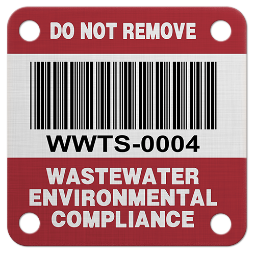 Aluminum LDAR Tag