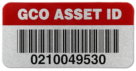 Metal Asset Tag